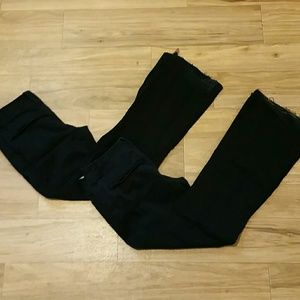 LOT OF 2 OF BLACK CHINOS